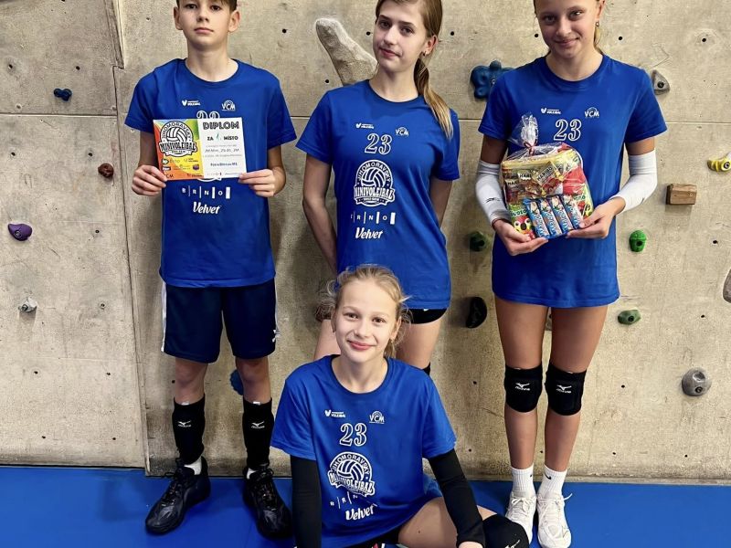 🏐 Skvělý úspěch na turnaji minivolejbalu ve Znojmě!