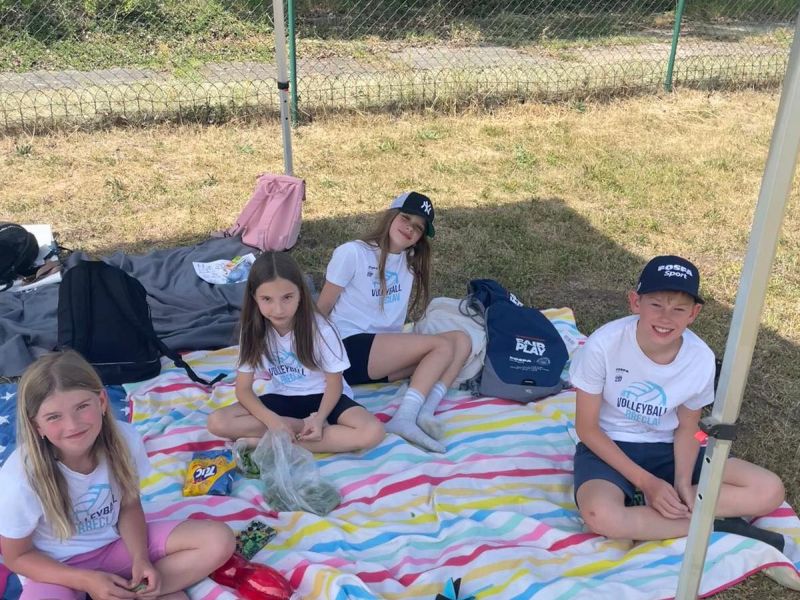 🏐 Dětský den ve školce Fosfa opět s volejbalem.