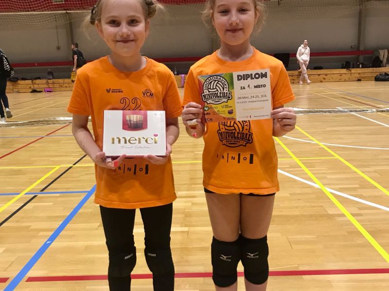 Minivolejbal Fosfa Lokomotiva Břeclav skupiny „žlutí“ a „oranžoví“ zářily na turnaji v Hustopečích 👌🏐