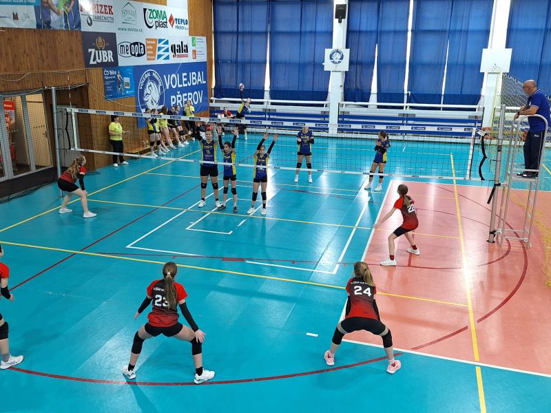 Mladší žákyně Fosfa Lokomotiva Břeclav prošly prvním kolem kvalifikace o postup na MČR