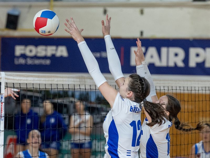 Nově tvořený tým žen Fosfa Lokomotivy Břeclav získal doma první bod