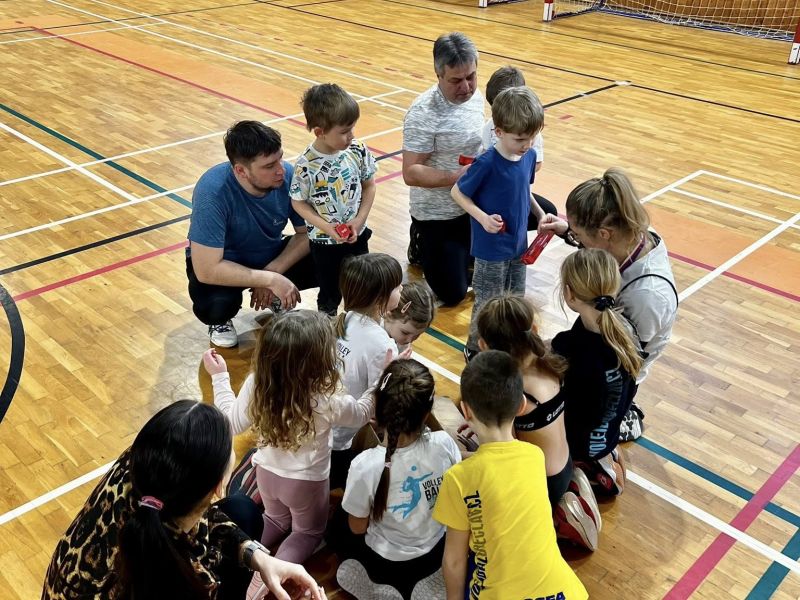 Volejhrátky ani sníh nezastavil ❄️🏐