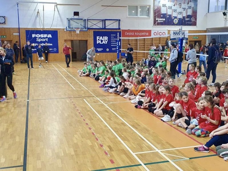 Krajský minivolejbal v Břeclavi přinesl radost, bojovnost i skvělé výsledky 👏🏐