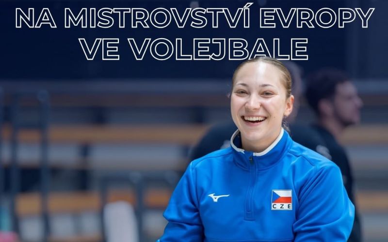 Magdaléna Bukovská nás zve na ME ve volejbale žen v srpnu do Brna 🥰