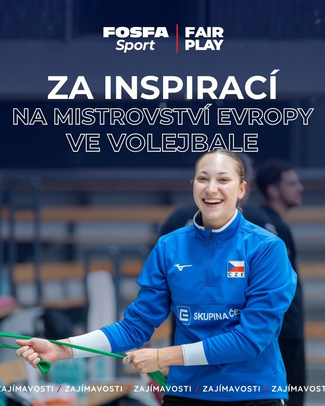 Magdaléna Bukovská nás zve na ME ve volejbale žen v srpnu do Brna 🥰