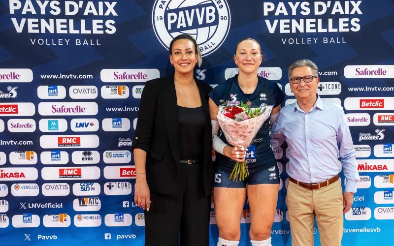 Magdaléna Bukovská slaví úspěchy ve francouzské volejbalové extralize