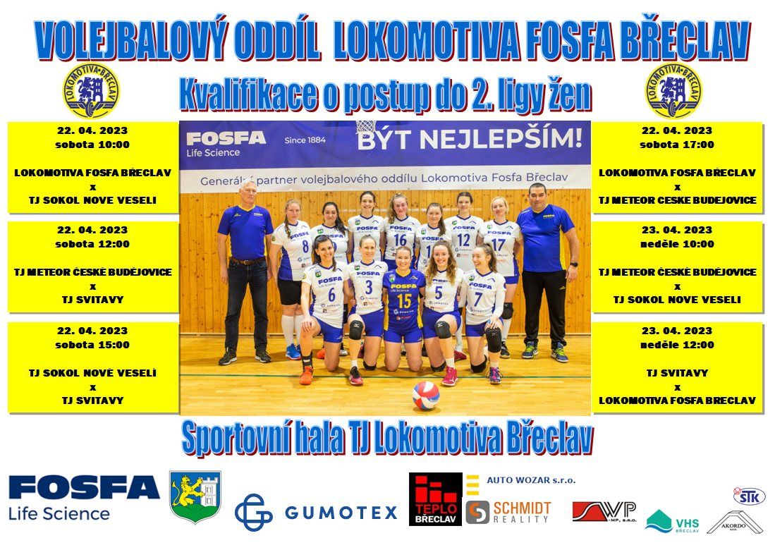 Pozvánka na kvalifikaci do 2. ligy žen na Lokomotivu